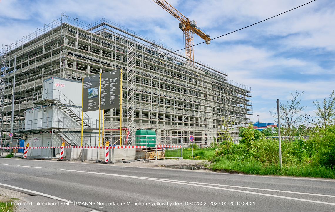 20.05.2023 - REVO Boardinghaus und Hochgarage in Neuperlach